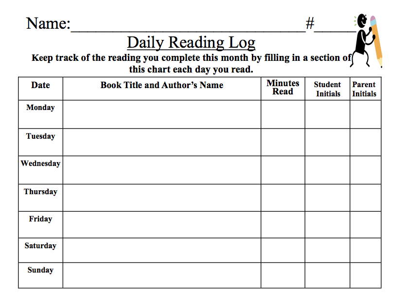 Homework template word